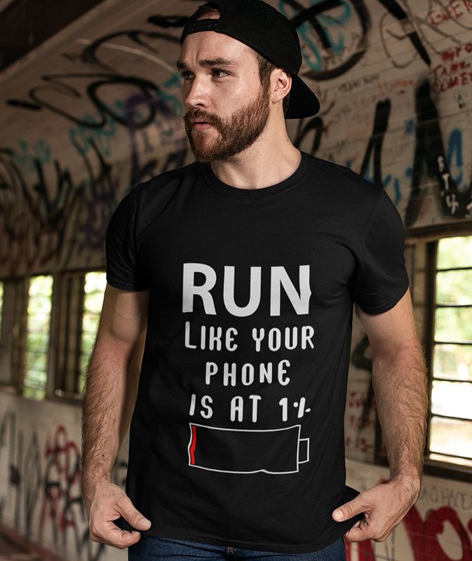 RUN LIKE YOUR PHONE IS AT 1 Black Wondeful T Shirt Sri Lanka 2 Home Page